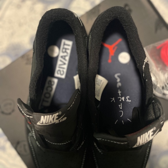 COPY - Jordan 1 Retro Low OG SP Travis Scott Black Phantom - Picture 9 of 10